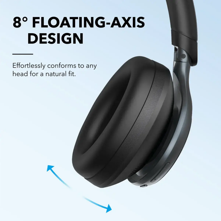 Soundcore by Anker Space One | Active Noise Cancelling Headphones - Jet Black – image 6