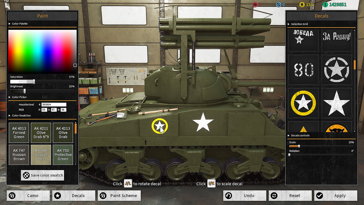 Tank Mechanic Simulator - Shermans DLC  للبيع في مصر من خلال Games2Egypt