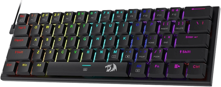 Redragon K614 Anivia 60% Ultra Thin Wired Mechanical Keyboard -  for sale in Egypt from Games2Egypt