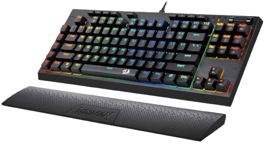 لوحة مفاتيح الألعاب الميكانيكية Redragon K588 Broadsword RGB -  للبيع في مصر من خلال Games2Egypt