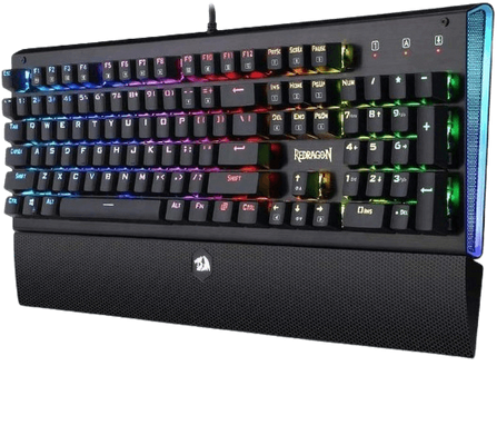Redragon ARYAMAN K569 RGB MECHANICAL GAMING KEYBOARD - BROWN Switches