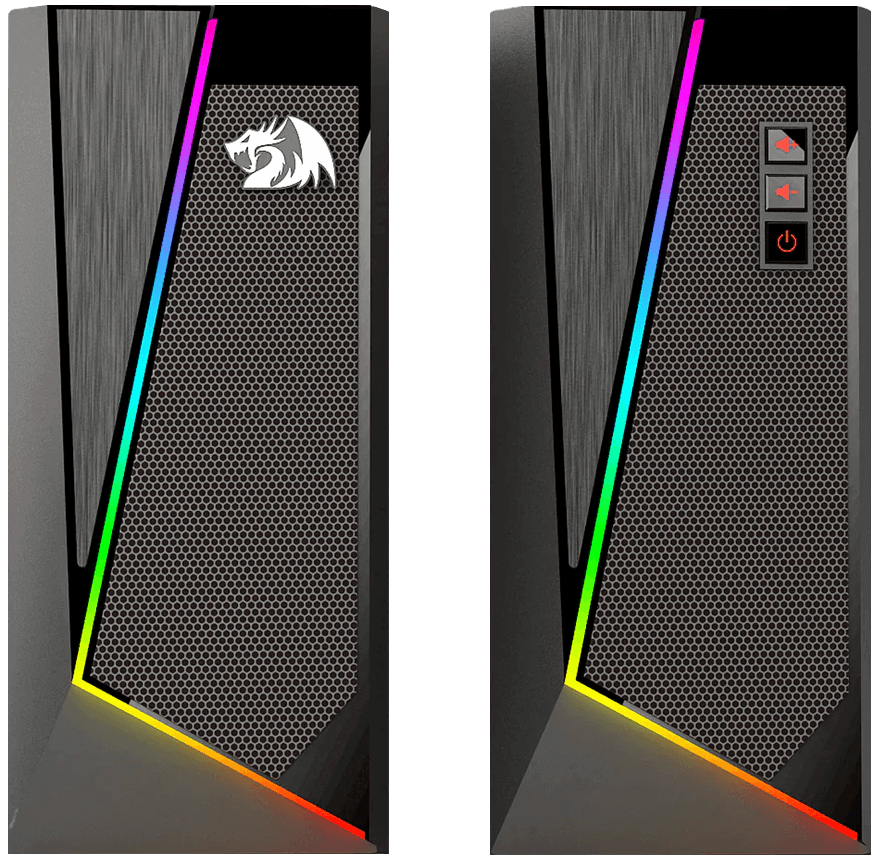 Redragon GS520 Anvil RGB Desktop Speakers – image 2