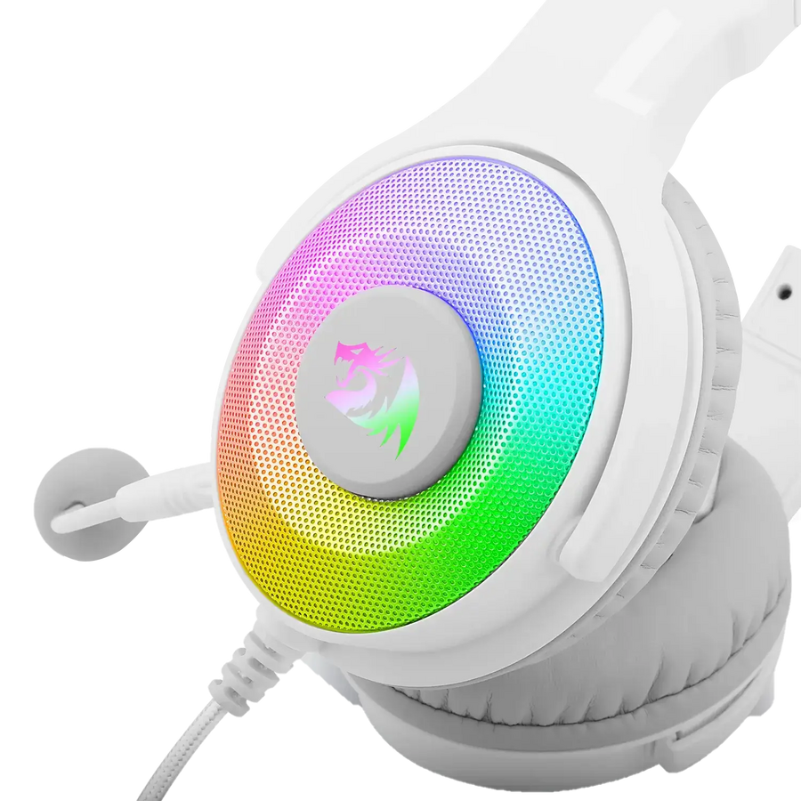 Redragon H350 Pandora RGB Wired Gaming Headset - WHITE – image 4