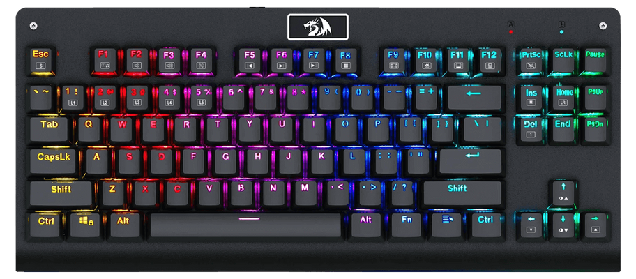 Redragon K568 Rgb DARK AVENGER Mechanical Wired Gaming Keyboard - Blue Switches
