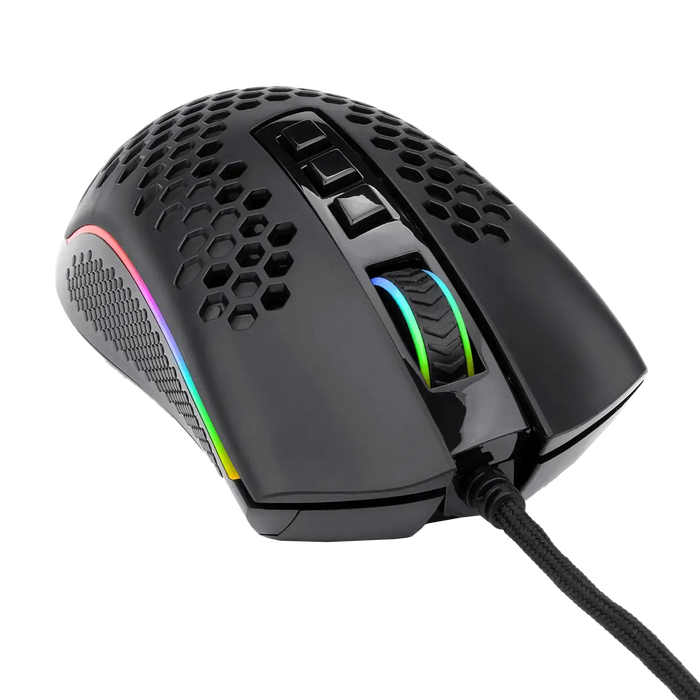 ماوس الألعاب Redragon M808 Storm خفيف الوزن RGB  للبيع في مصر من خلال Games2Egypt