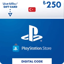 PSN 250 TRY (TR) Card TURKEY -  for sale in Egypt from Games2Egypt