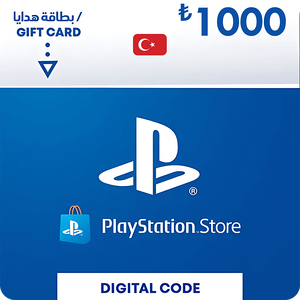 كارت 1000 ليرة تركية بلايستيشن نيتورك تركيا