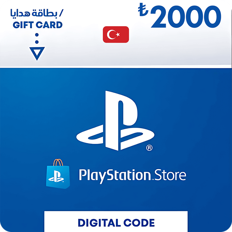 PSN PlayStation 2000 TRY (TR) Card TURKEY