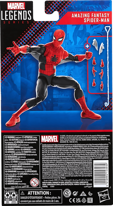 Marvel Legends Spider Man (Amazing Fantasy Spider-Man) - Action Figure  for sale in Egypt from Games2Egypt