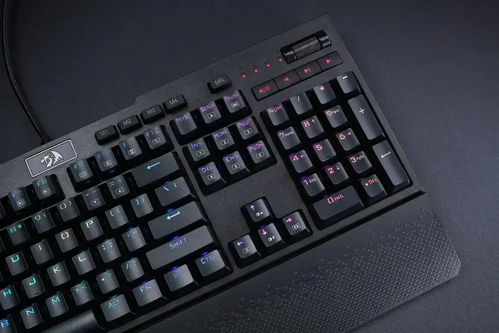 لوحة مفاتيح الألعاب الميكانيكية Redragon K586 Brahma RGB – صورة 5