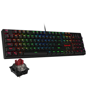 لوحة مفاتيح الألعاب الميكانيكية Redragon K582 SURARA RGB بإضاءة خلفية LED  للبيع في مصر من خلال Games2Egypt
