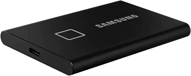 وحدة تخزين  SSD T7 Touch خارجية من سامسونج - سوداء - 1 تيرا  للبيع في مصر من خلال Games2Egypt