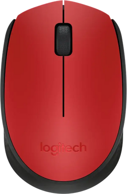 Logitech Wireless M171 Gaming Mouse - Red