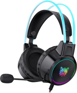 Onikuma X15 Pro Wired RGB Gaming Headset - Black -  for sale in Egypt from Games2Egypt