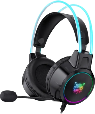 Onikuma X15 Pro Wired RGB Gaming Headset - Black