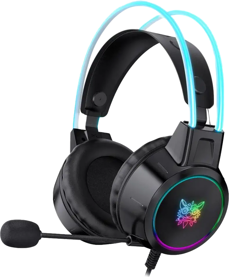 Onikuma X15 Pro Wired RGB Gaming Headset - Black