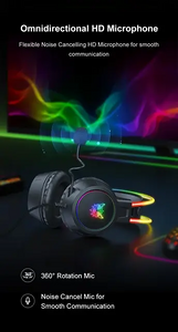 Onikuma X15 Pro Wired RGB Gaming Headset - Black  for sale in Egypt from Games2Egypt