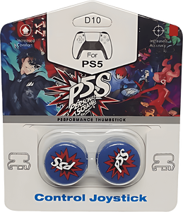 Persona 5 Analog Freek and Grips for PS5 and PS4 - Blue -  for sale in Egypt from Games2Egypt