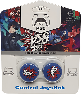 Persona 5 Analog Freek and Grips for PS5 and PS4 - Blue