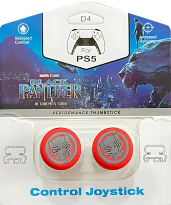Black Panther Analog Freek FPS for PS5 and PS4 - RED
