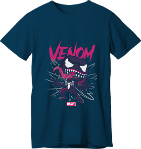 Spider-Man Venom LOOM Kids T-Shirt - Royal