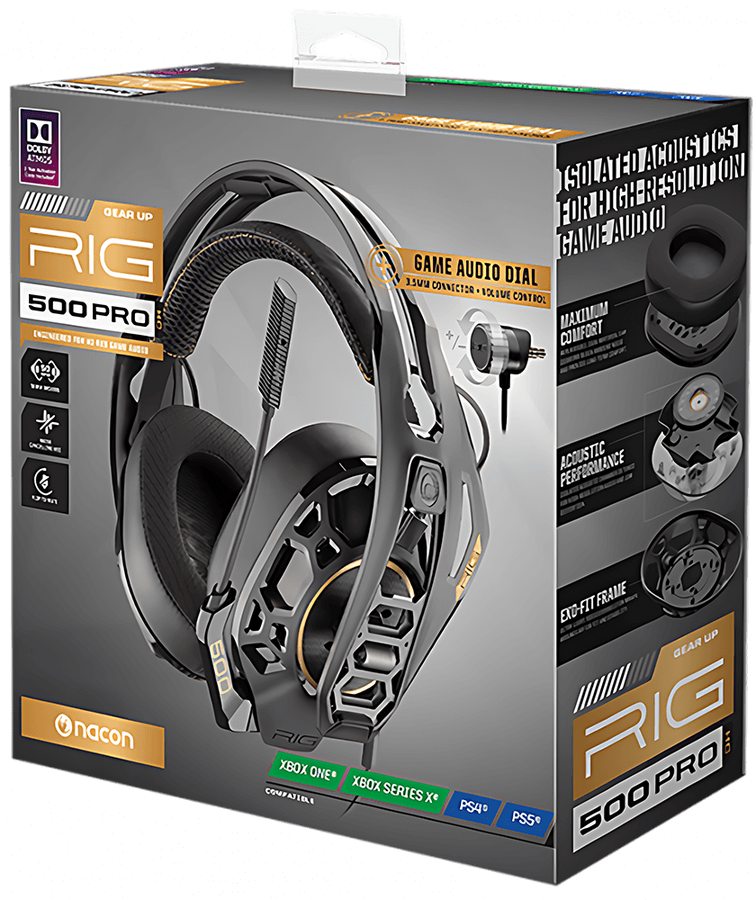 RIG 500 PRO HC Wired Gaming Headset - Black – image 3