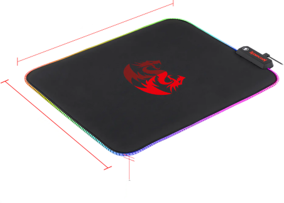 لوحة ماوس Redragon P026 RGB، قماش ناعم  للبيع في مصر من خلال Games2Egypt