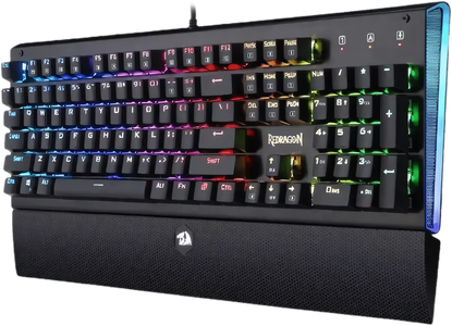 Redragon ARYAMAN K569 RGB MECHANICAL GAMING KEYBOARD - Blue Switches -  for sale in Egypt from Games2Egypt