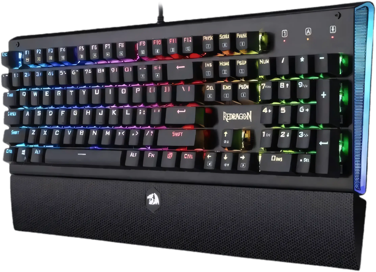 Redragon ARYAMAN K569 RGB MECHANICAL GAMING KEYBOARD - Blue Switches