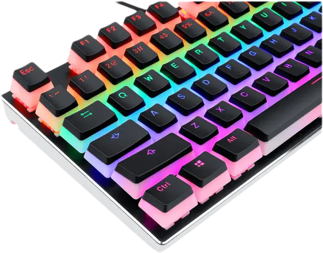 Redragon A130 أغطية مفاتيح بودنغ سوداء، مجموعة أغطية مفاتيح 104 مفتاحًا قياسية Doubleshot PBT  للبيع في مصر من خلال Games2Egypt