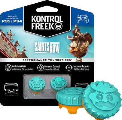 Saints Row Analog Freek and Grips for PS5 and PS4- Mint Green