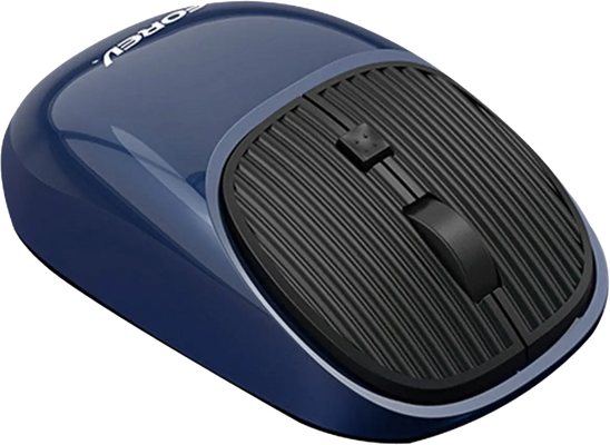 Forev FV-169 Wireless Rechargeable Mouse - Navy Blue