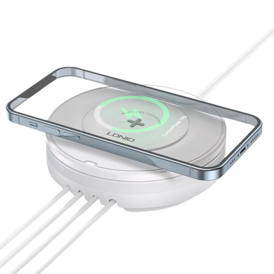 LDNIO AW003 32W Desktop Wireless Charger with 4 usb port