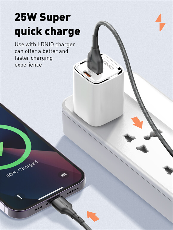 Ldnio LS852 USB Micro 25W Charging Cable - 2M – image 4