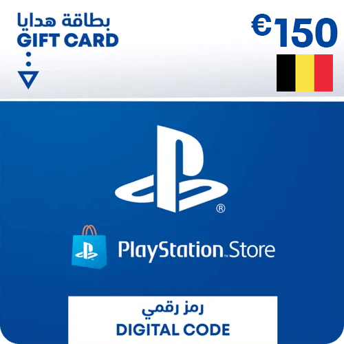 بطاقة هدايا بلايستيشن ستور 150 يورو - بلجيكا  للبيع في مصر من خلال Games2Egypt