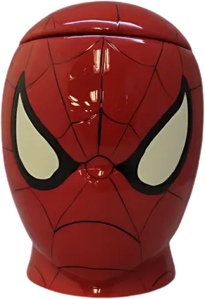 Marvel Comics Spider-Man Molded it's Cookie Jar it's Jar Head 