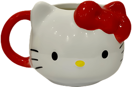Hello Kitty Ceramic Mug (350 ml) -  for sale in Egypt from Games2Egypt