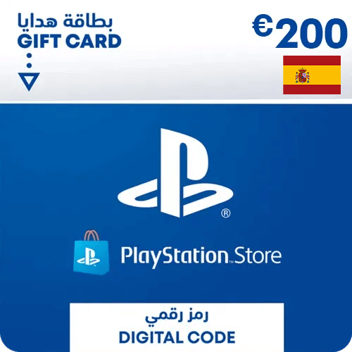 بطاقة شحن بلايستيشن ستور 200 يورو - إسبانيا  للبيع في مصر من خلال Games2Egypt