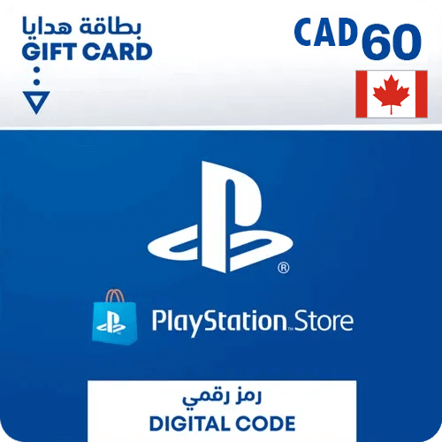 كارت 60 دولار بلاي ستيشن نيتورك كندا  للبيع في مصر من خلال Games2Egypt