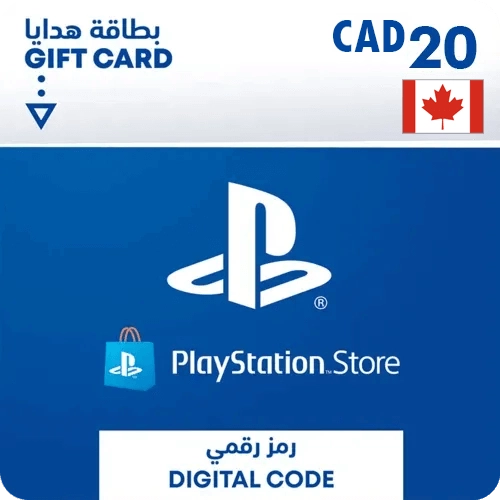 PSN 20 Card Canada  for sale in Egypt from Games2Egypt