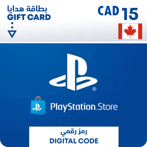 كارت 15 دولار بلاي ستيشن نيتورك كندا  للبيع في مصر من خلال Games2Egypt
