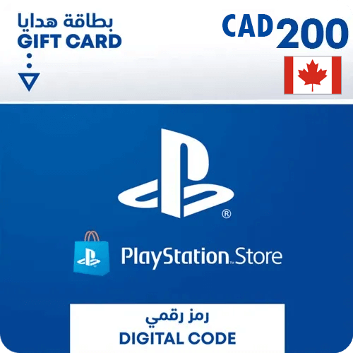 كارت 200 دولار بلاي ستيشن نيتورك كندا  للبيع في مصر من خلال Games2Egypt