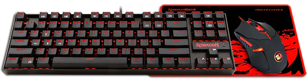 Redragon K552-BA Mechanical Gaming Keyboard and Mouse Combo & Pad  – image 3