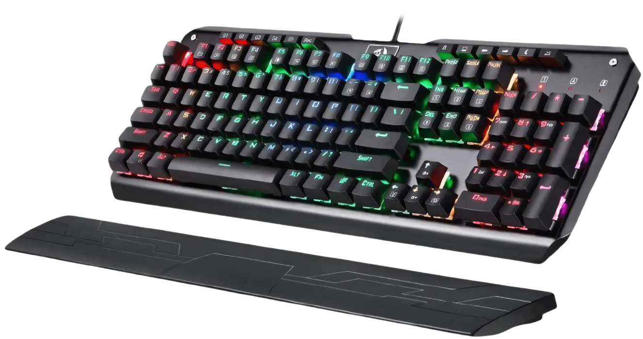 لوحة مفاتيح الألعاب الميكانيكية Redragon K555 INDRAH RGB بإضاءة خلفية  للبيع في مصر من خلال Games2Egypt