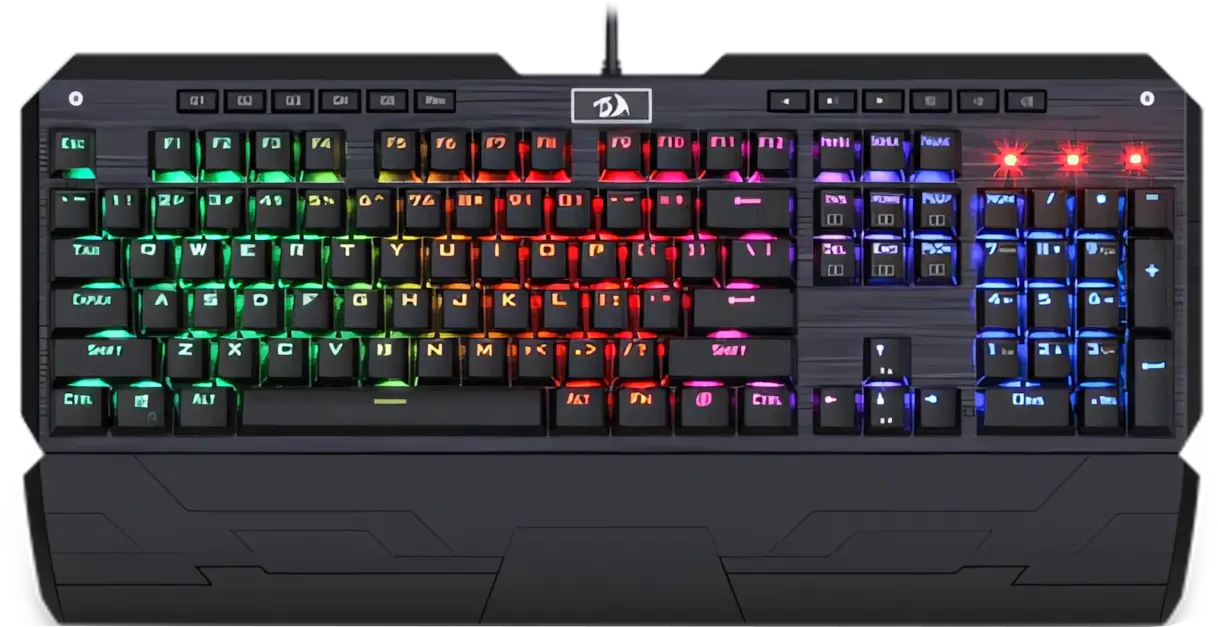 لوحة مفاتيح الألعاب الميكانيكية Redragon K555 INDRAH RGB بإضاءة خلفية  للبيع في مصر من خلال Games2Egypt
