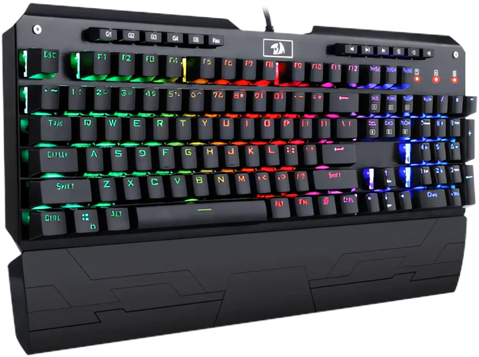 لوحة مفاتيح الألعاب الميكانيكية Redragon K555 INDRAH RGB بإضاءة خلفية  للبيع في مصر من خلال Games2Egypt