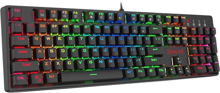 Redragon K582 SURARA RGB LED Backlit Mechanical Gaming Keyboard -  for sale in Egypt from Games2Egypt