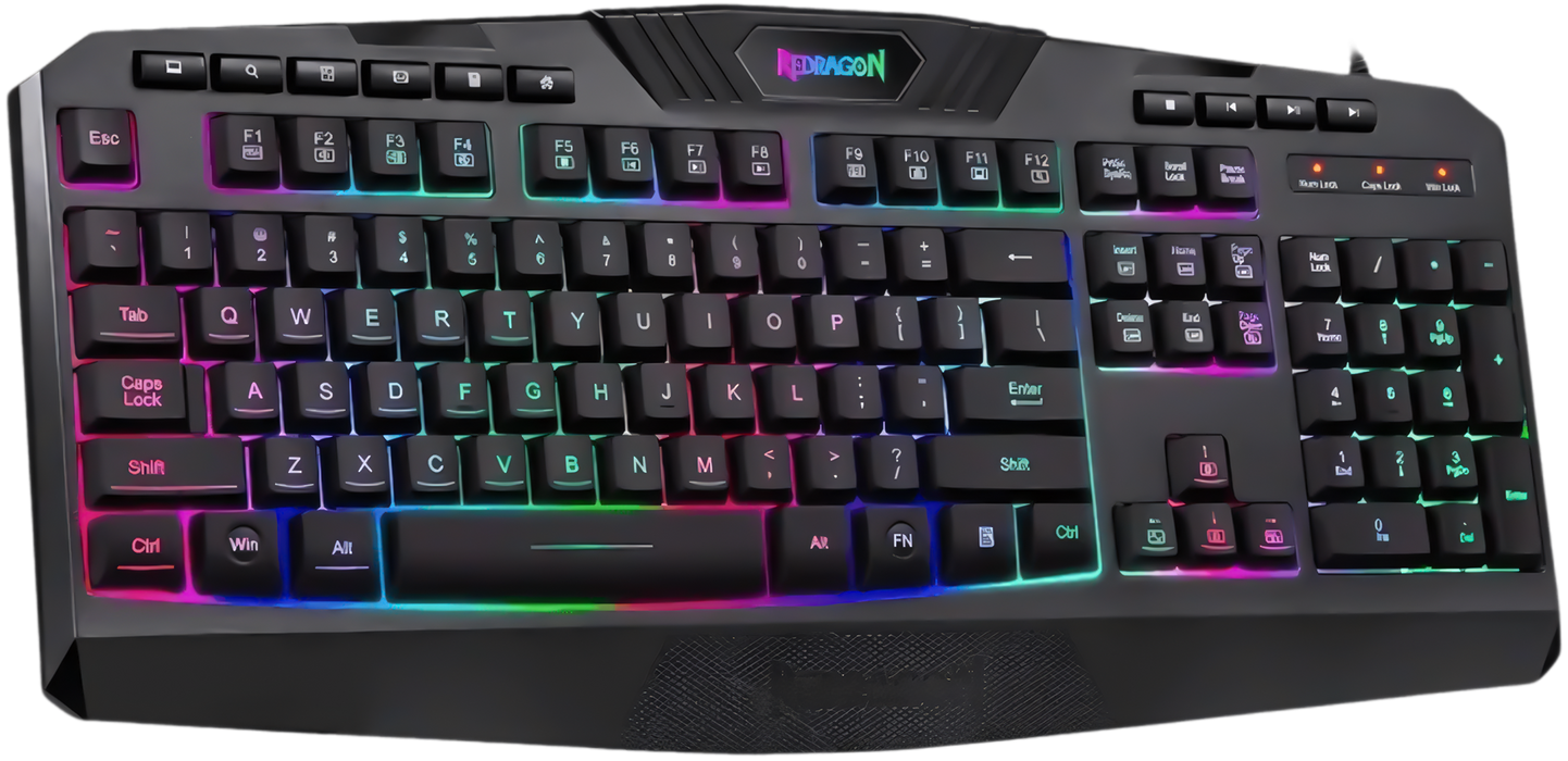 لوحة مفاتيح الألعاب Redragon K503 Harpe RGB بإضاءة خلفية  للبيع في مصر من خلال Games2Egypt