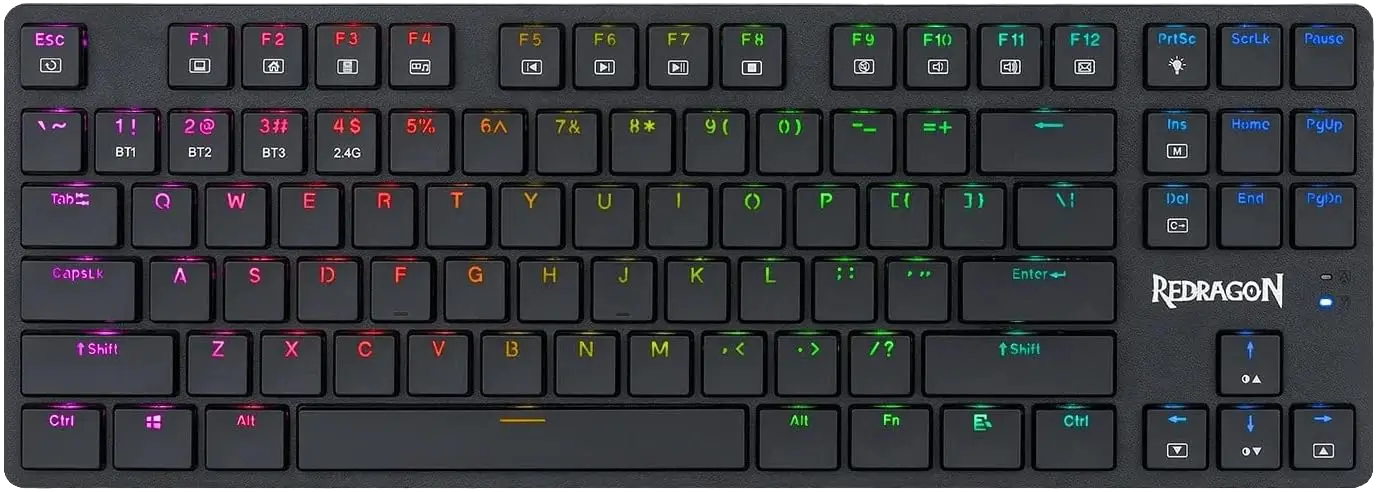 Redragon K539 Anubis Wireless Mechanical Gaming Keyboard - Brown Switch