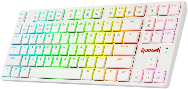 Redragon K539 Anubis 80% لوحة مفاتيح ميكانيكية RGB لاسلكية -  للبيع في مصر من خلال Games2Egypt